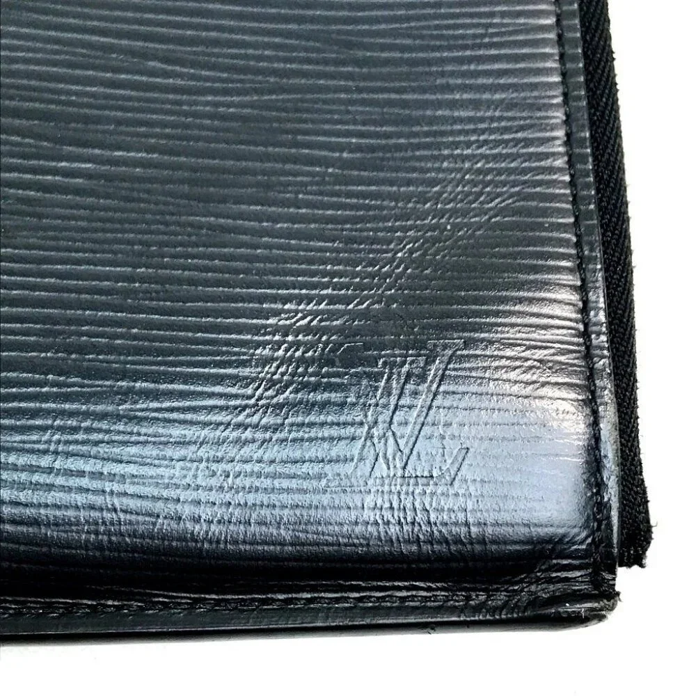 LOUIS VUITTON M64153 Epi Pochette Jules GM NM Clutch bag Hand Bag Leather Black